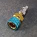 RETYLY R1234Yf to R134A Low Side Quick Coupler, R12 to R134A Hose Fitting for Car -Conditioning Ac Charging