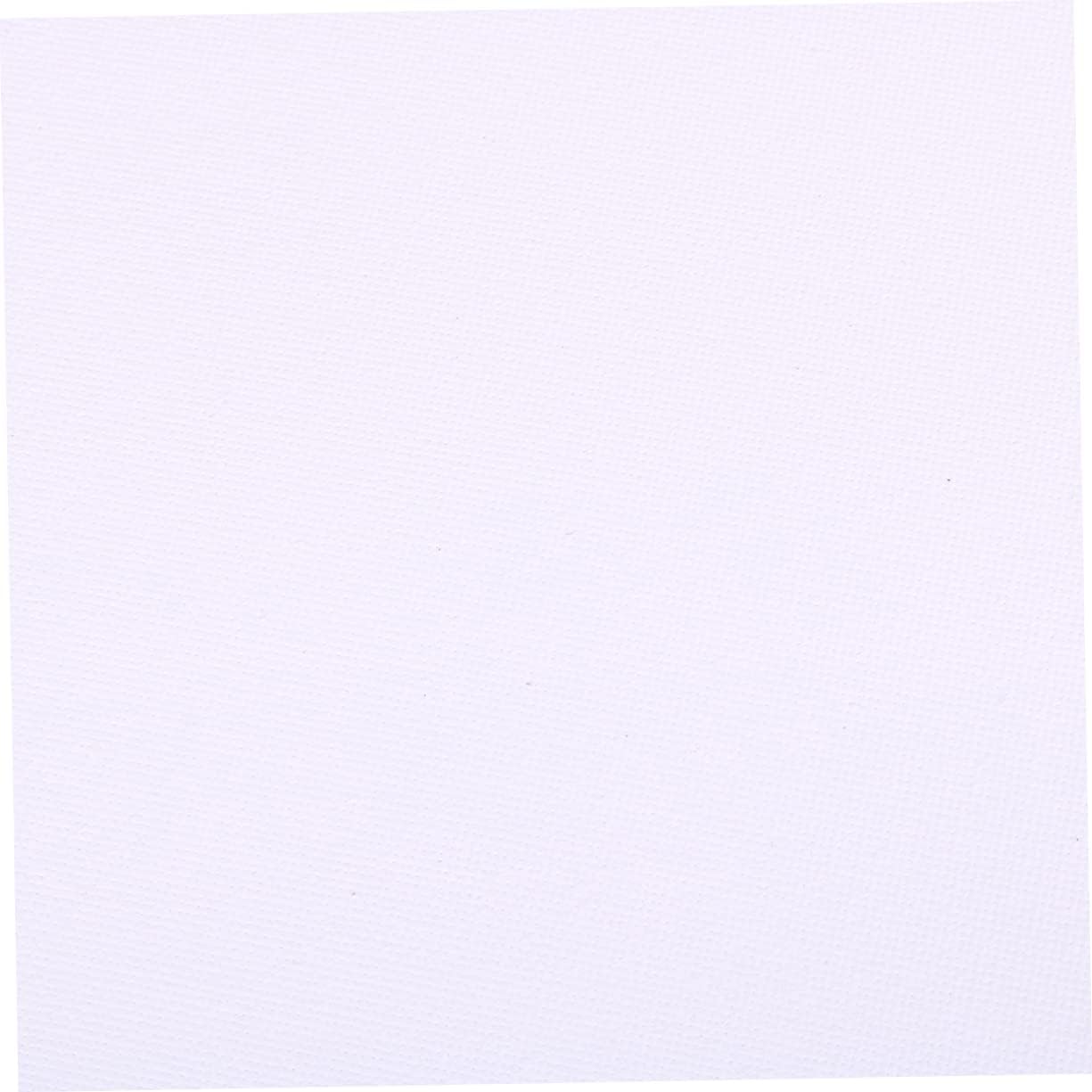 6pcs Round Canvas Boards Artist Quality Painting Panels for Oil Tempera Durable White Canvas Drawing Boards for Students and DIY Art Projects