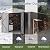 Polar Aurora 10x16 Outdoor Storage Shed, Garden Shed with Updated Frame Structure and Lockable Doors, Metal Tool Sheds for Backyard Garden Patio Lawn, White