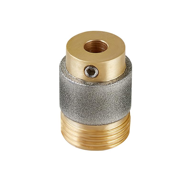 1 Or 5 Piece 1 Inch 5/8 Inch Diamond Glass Spiral Grinding Head for Glass Stone Ceramic Grinding Tools Stone (5Piece/MCBL58)