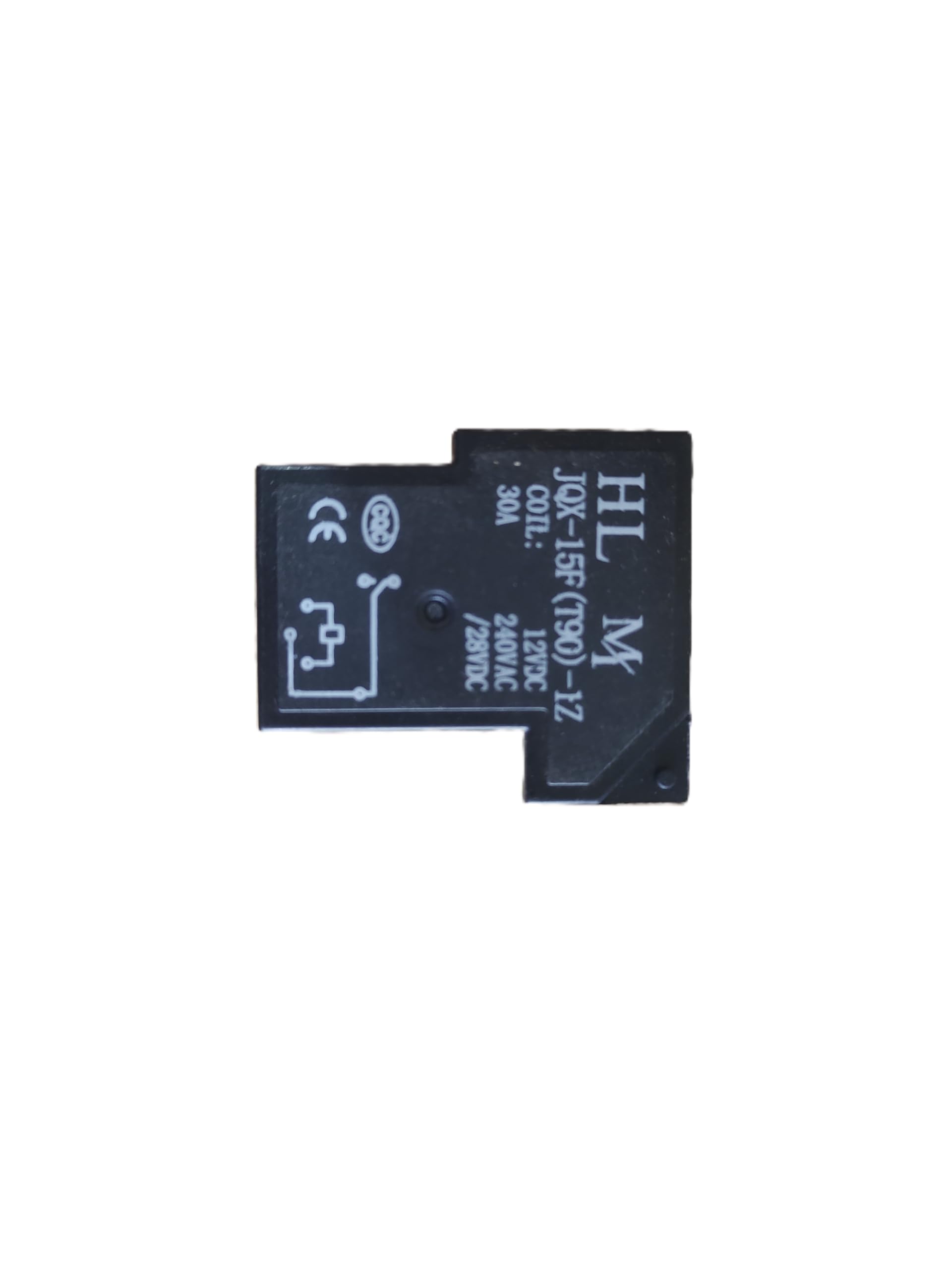 HL M JQX-15F(T90)-1Z Power Relay, 12V DC Coil, 30A | 240V AC Contact, 28V DC Contact, Single Pole, CE Certified, PCB Mount-image-10