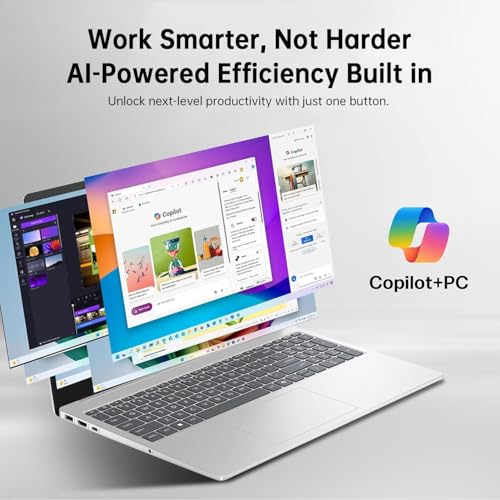 Image of HP i5 Laptop, Intel 10-Core i5-1335U with Lifetime Microsoft Office, 64GB RAM 2TB SSD, Windows 11 Pro, Fast WiFi 6E, Numeric Keypad, Long Battery Life, Ethernet Port, Laptop for Business&Student