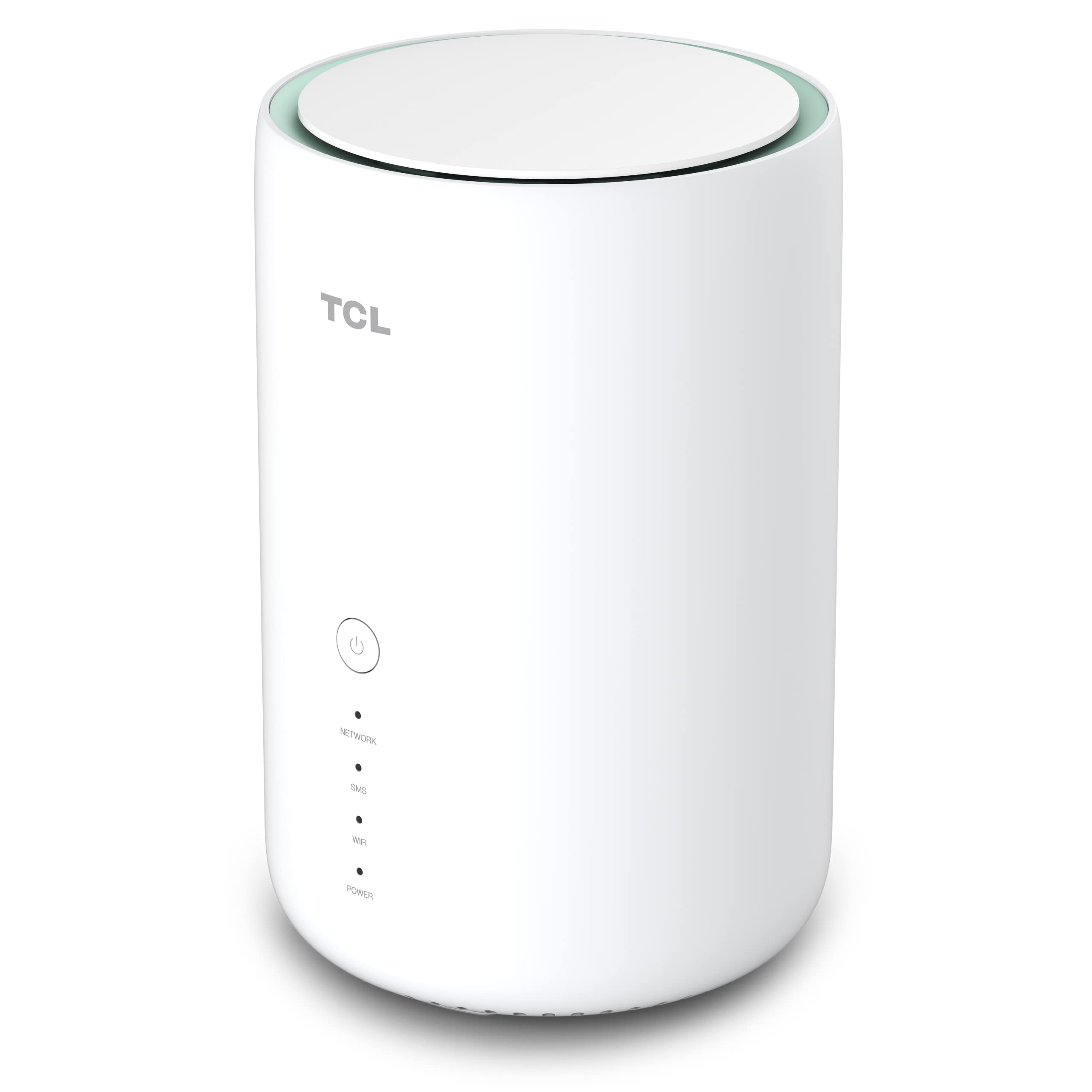 TCL Mobile LinkHub - HH130VM Home Station Router 4G, LTE (CAT 12/13), Dual Band, Gigabit, supporto scheda SIM, standard 3CA, WiFi AC, Hotspot fino a 64 Utenti, White [Italia]