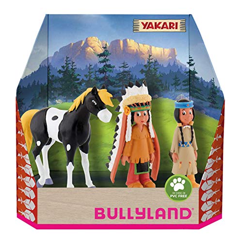 Bullyland43308 - Statuetta Yakari, arcobaleno e