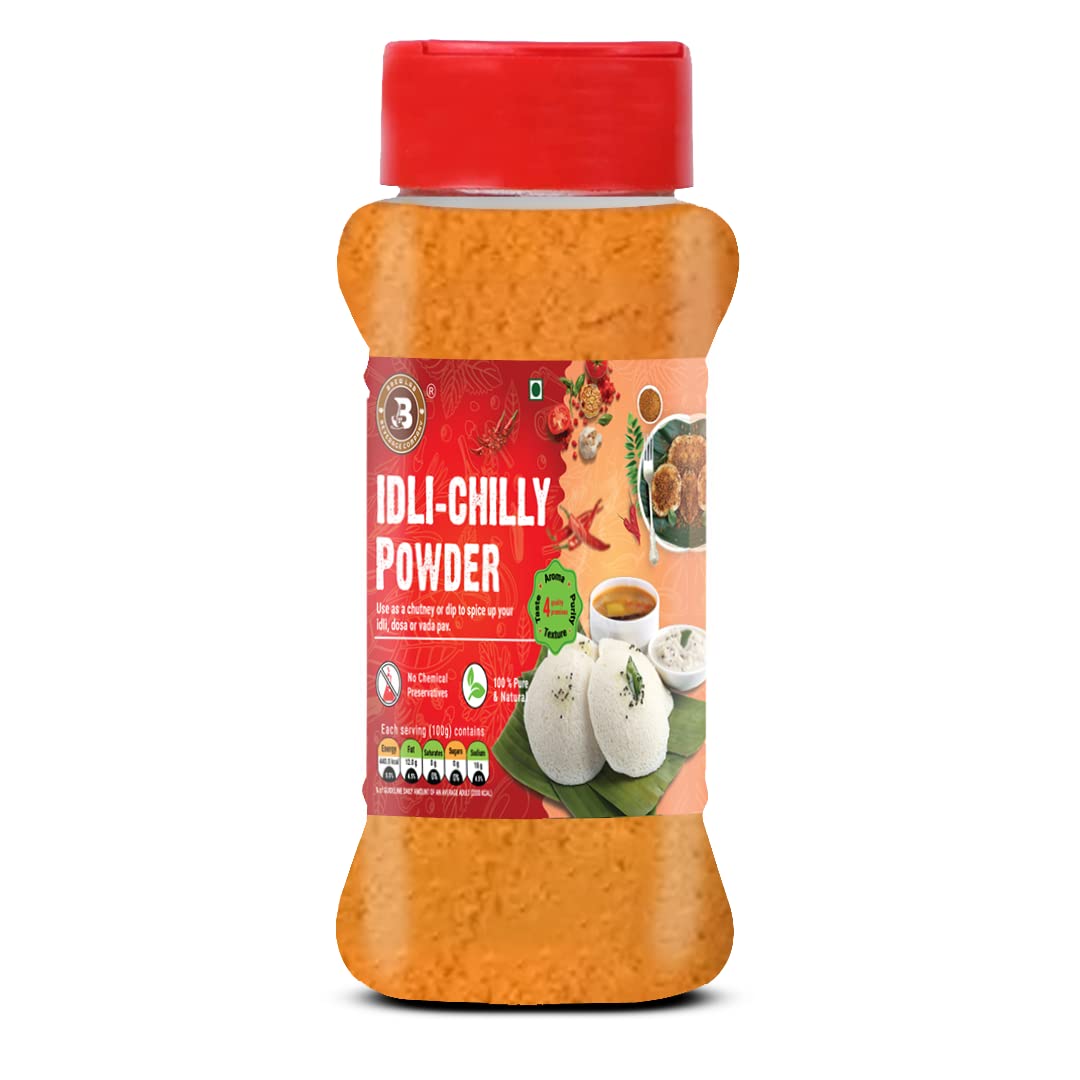 Brew Lab Idli Chilly Powder, Milagai Podi, Karam Milagai Podi Chutney Masala Karam Powder (100 g) (B0BLVY2DTT) Amazon Price History, Amazon Price Tracker