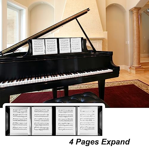Dossier de Rangement pour Partitions Le Dossier de Partitions de 4 Pages Organise vos Feuilles de Musique pour Piano et Guitare Dossier de Musique pliable Support de partitions - Les Beatles, Paul McCartney, John Lennon, RIngo Starr, George Harrison Dossier de Rangement pour Partitions Le Dossier de Partitions de 4 Pages Organise vos Feuilles de Musique pour Piano et Guitare Dossier de Musique pliable Support de partitions – Image 7