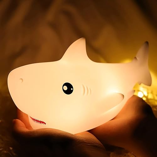 Miniatura 67 de Tremdwoto Luz nocturna de gato para niños, bonita luz nocturna colorida para bebé, lámpara de luces de noche blanda de 3 horas, temporizador de 3