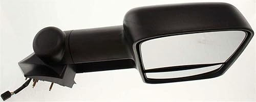 Miniatura 6 de Kool Vue Espejo compatible con Chevrolet Silverado 1500GMC Sierra 1500GMC Yukon Power telescópico manual plegable con calefacción y textura negra