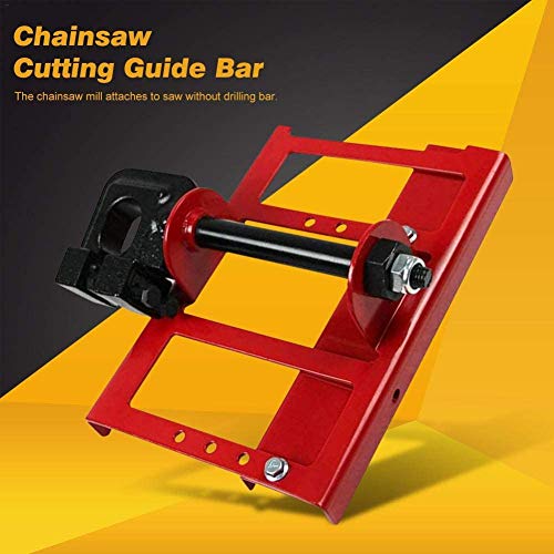 Chainsaw Mill Lumber Cutting Guide Saw Steel Timber Chainsaw Attachment Cut Guided Mill Wood