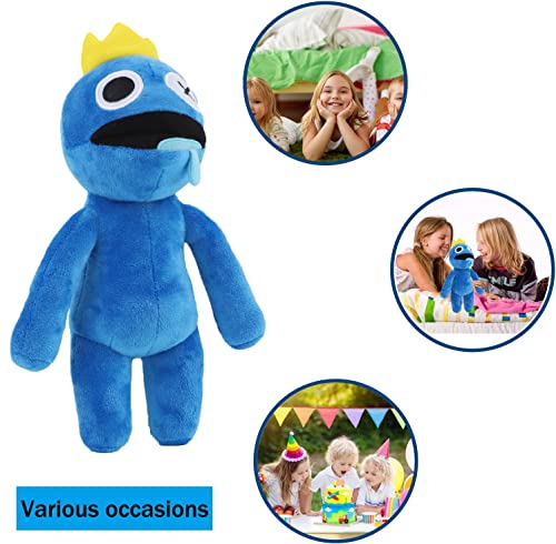 Image of Rainbow Friends Plush,Blue Rainbow Friends Plushies,Cute Stuffed Animals,Best Gifts For Boys Girls Halloween Christmas Thanksgiving Game Fans