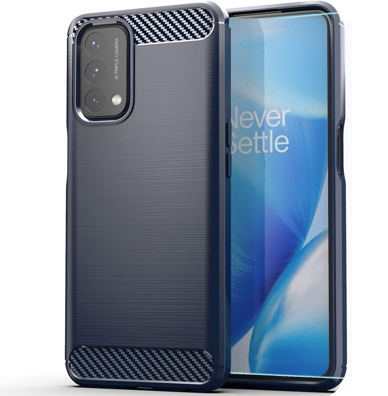 SmartLike Case Compatible with OnePlus Nord N200 5G, Perfect Fitting Hybrid Edge to Edge Side Protection Carbon Fiber Back Cover for OnePlus Nord N200 5G - Blue (B0CJYKCVRK) Amazon Price History, Amazon Price Tracker