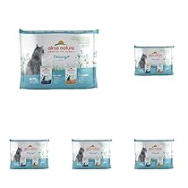 Almo Nature Holistic Urinary Help Multipack con Pesce & con Pollo Cibo Umido Gatto Adulto 6 x 70g cad (Buste) (Confezione da 5)