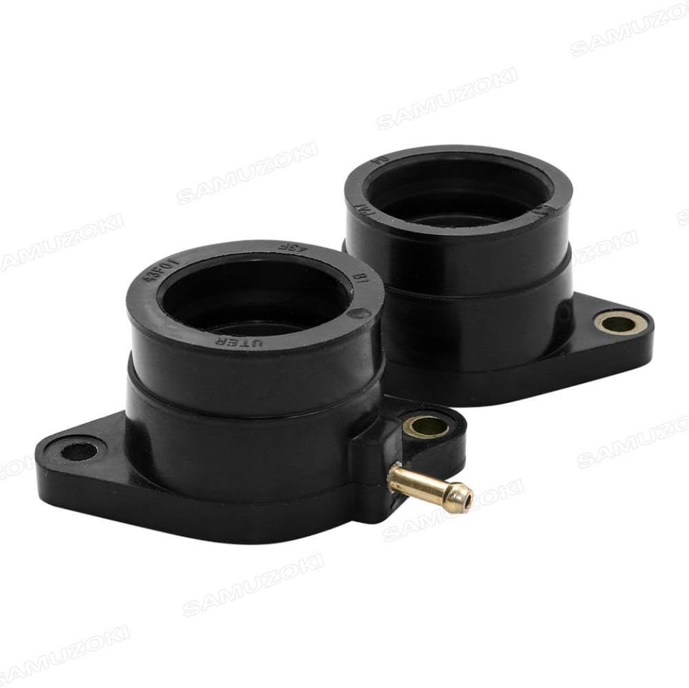 Motorcycle Carburetor Intake Manifold Rubber Adapter Compatible with Automotive Motorcycle Parts XT600E XT600 1984 1985 1986 1987 1988 1989 1990 1991 1992 1993 1994 1995 TT600 1985 1986