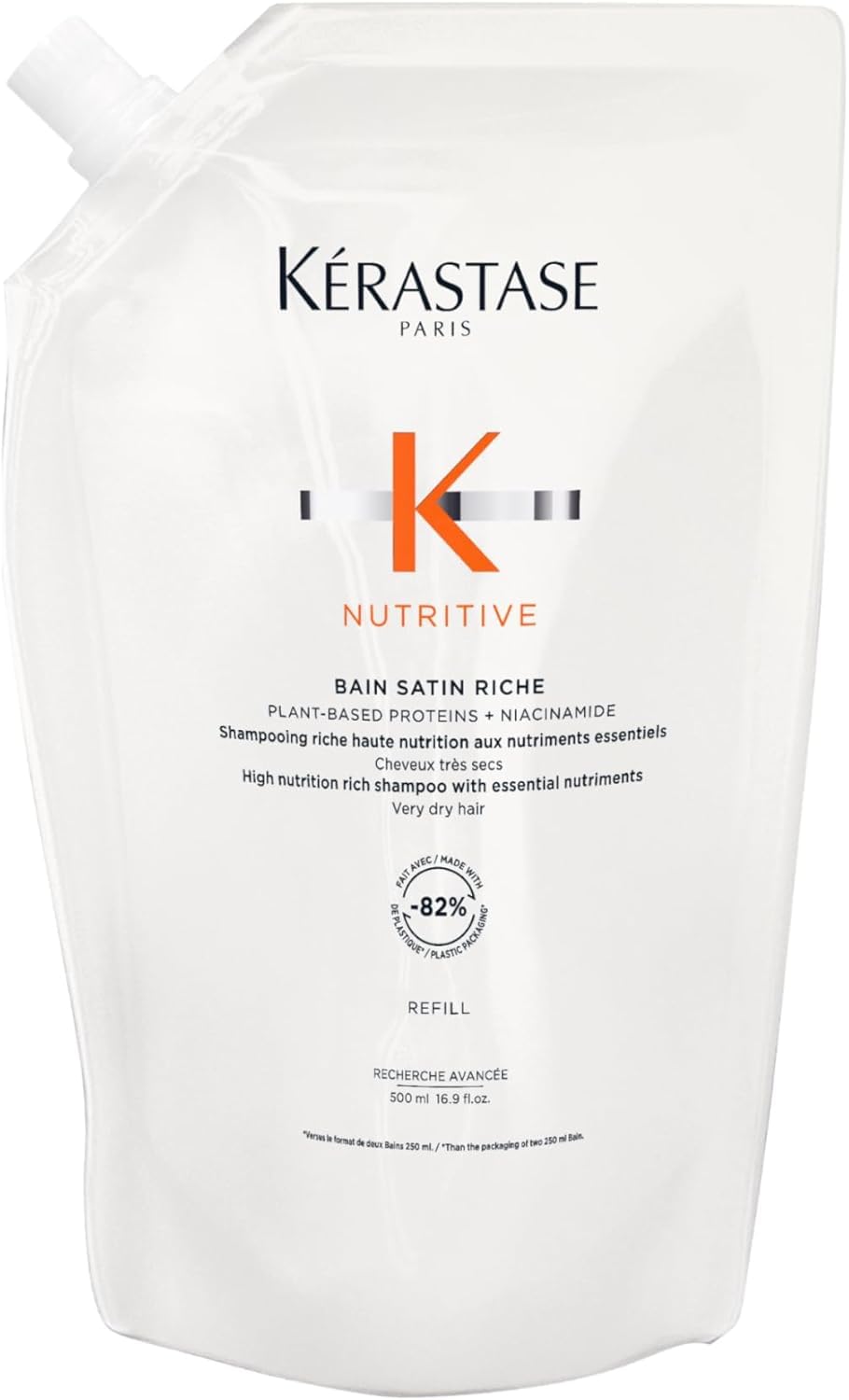 Kérastase Nutritive Nourishing Shampoo, Niacinamide For Dry Hair, Shampoo