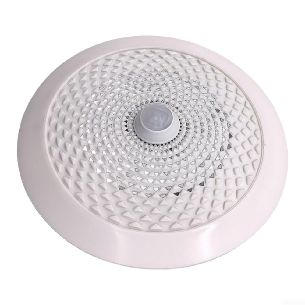 Montaggio a soffitto sensore di movimento allarme altoparlante 5W | Tecnologia PIR, raggio di rilevamento di 5 m, risposta rapida, rilevamento affidabile, allarme personale
