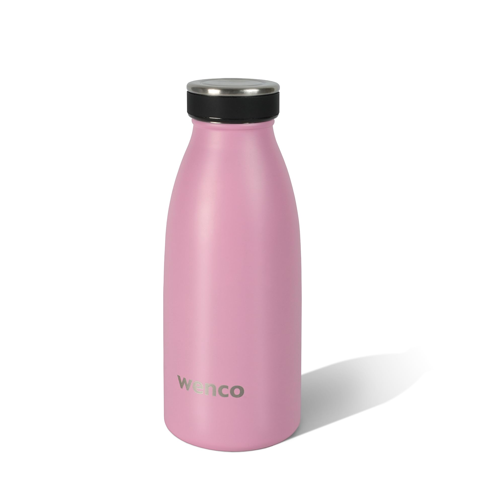 Wenco Drinkfles Roestvrij Staal 0,5 L / 500 Ml Geïsoleerd En Lekvrij Voor Koude Warme Dranken Ook Als Thermoskan Te Gebruiken Met Theezeef Vaatwasmachinebestendig Bpa Vrij Zilver 753187482