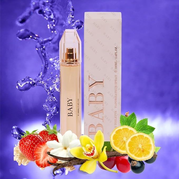 THE BABY EAU DE TOILETTE POUR FEMME 3.4 FL. Oz. Floral Fruity Gourmand fragrance for Women.