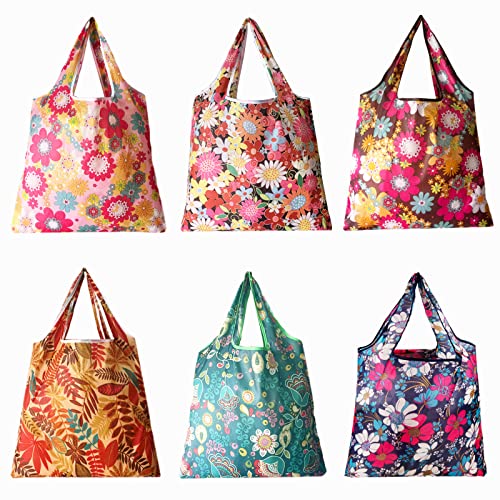 Tote Bags WISELIFE Reusable Grocery Shopping Bags 10 Pack Large - Main Image