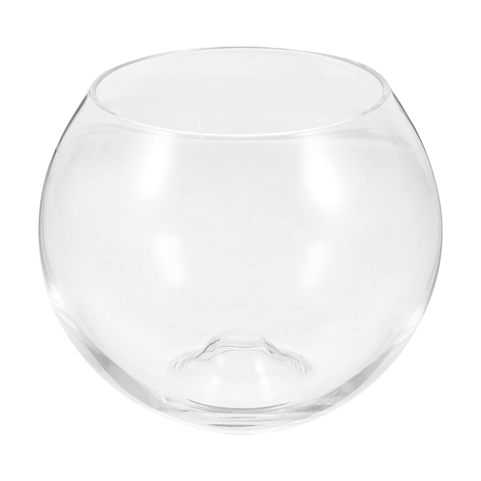 PACKOVE Cocktail Glass Sphere Shaped Drinking Coffee Drink Beverage Wine Juice Cup Clear Martini Glasses Barware for Bourbon Cocktails Mojito Tea