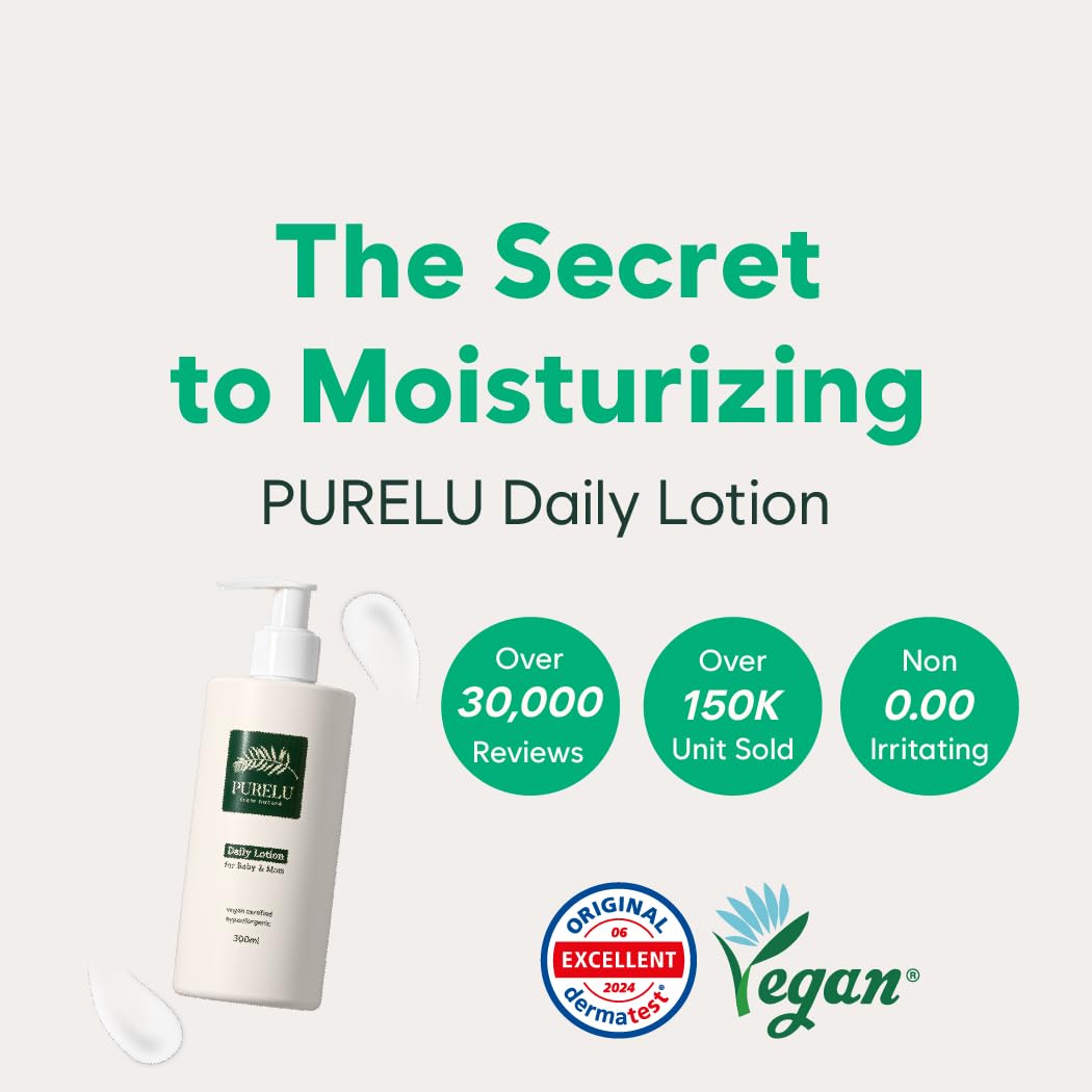 PURELU Daily Baby Lotion for baby&mom 300ml