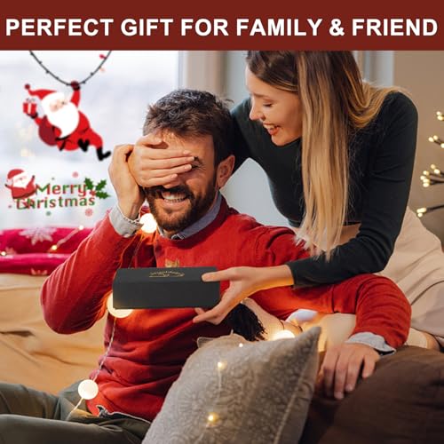 Joyoldelf Tobacco Pipe, Classic Smoking Pipe with Foldable Tobacco Pipe Stand, Bent Tobacco Pipes for Smoking with Gift Box and Smoking Accessories - Thumbnail 5