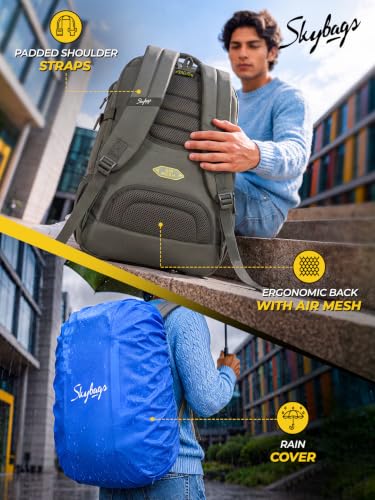 Image of Skybags Cipher 32L Laptop Backpack (Upto 16 inch), 3 Compartments