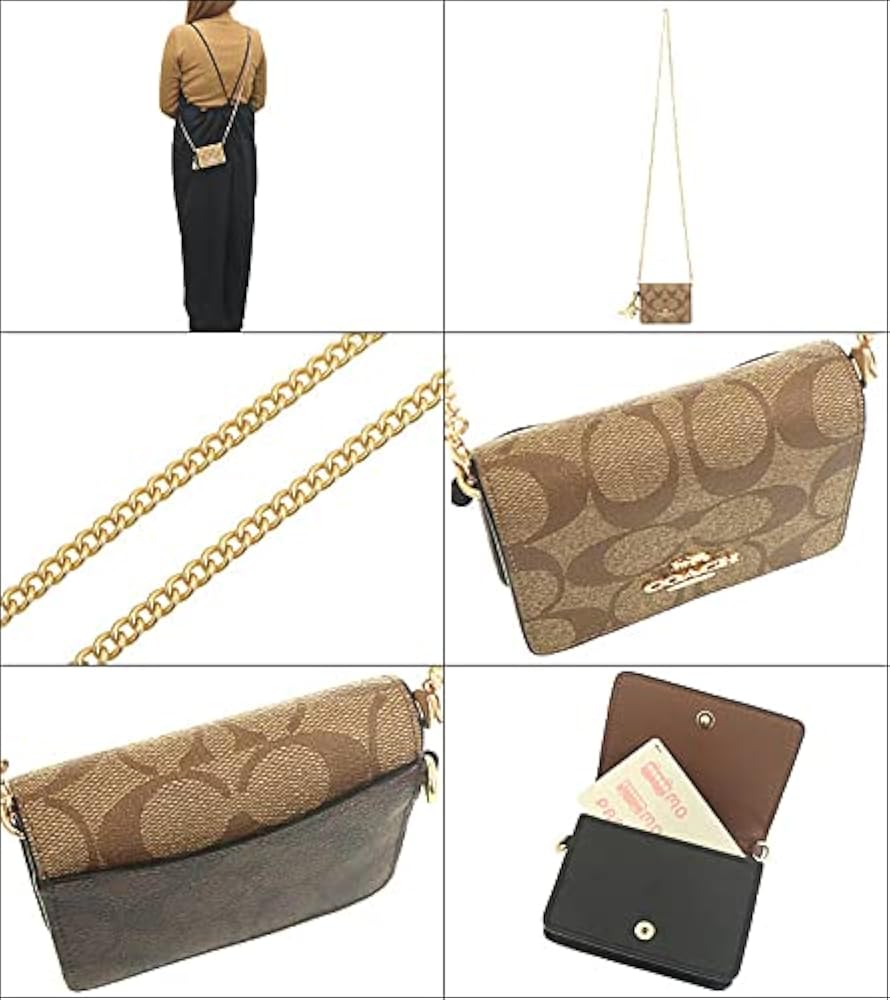 コーチ COACH チェーン ミニ ウォレット ショルダー バッグ C7355● Amazon | [コーチ] COACH バッグ(ショルダーバッグ) FC7355 C7355