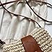 bolso Mujer Con Monedero Elegante bolso de Hombro Tejido para Mujer Estilo Boho Bolsa de Paja Bolsa de Playa bolso de Hombro Casual para el Uso Diario y Excursiones Mujer bolso Lona Imagen de bolso Mujer Con Monedero Elegante bolso de Hombro Tejido para Mujer Estilo Boho Bolsa de Paja Bolsa de Playa bolso de Hombro Casual para el Uso Diario y Excursiones Mujer bolso Lona