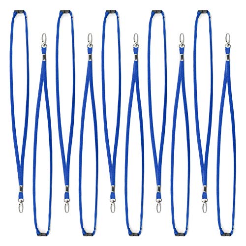 Lanyard Effen kleur door Lanyards Morgen | Pack van 10 Nekbandjes Swivel Metalen Clips Voor Sleutelnaam Tag Badge Pass… - Image 4