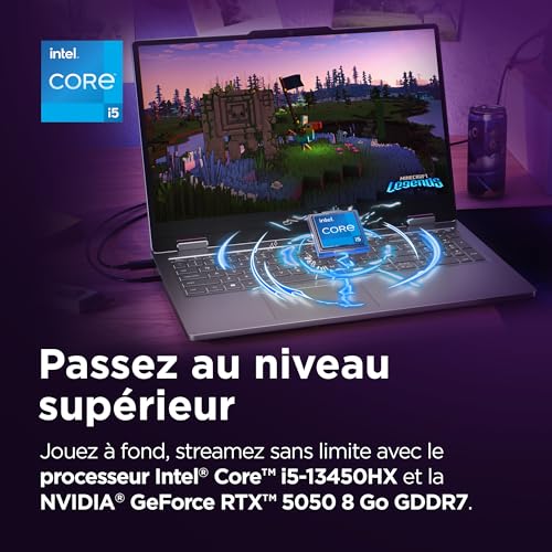 Lenovo LOQ Essential 15IRX11 PC portable gaming 15,6" FHD 144Hz RTX 5050 - photo 4