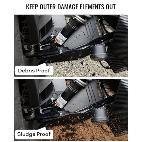 Image of Front Splash Guard for Can-Am Ryker, Aluminum A-Arm Splash Guard Protectors for Can-Am Ryker 900, 600, Sport & Rally Edition All Models Accessories (2PCS, Replaces #219400863)