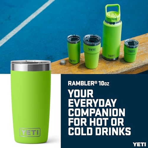 Image of YETI Rambler 10 oz (295 ml) Tumbler with Removable Magslider Lid, Stainless Steel Vacuum Insulated Coffee Cup, Venom