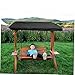 JOINPAYA Swing Canopy Cover Outdoor Chair Protection Swing Canopy Replacement for Garden Patio Use Durable Portable Design for All Seasons