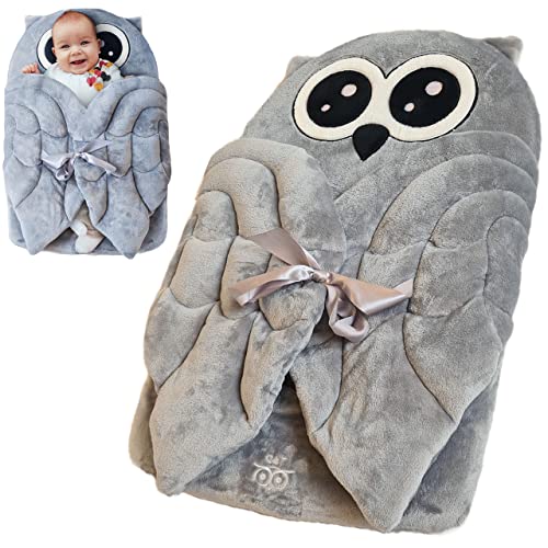 Image of T&D Owls Baby Lounger: Portable Snuggle Nest for Newborn 0-24 Months - Co-Sleeping, Infant Lounger, Floor Seat - Organic Pillow, Cloud Design - Ideal for Baby Registry