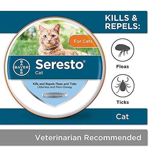 Seresto Flea and Tick Collar for Cats, 8-Month Flea and Tick Collar for Cats - Image 4