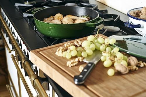 STAUB-40511-478-0-Cast-Iron-Chistera-28-cm-Basil-Green