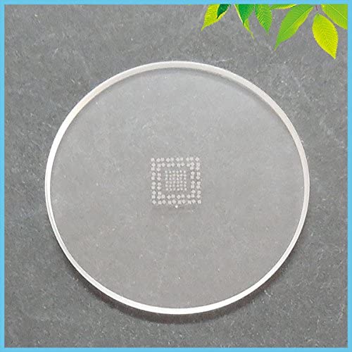 Ubersweet® Microscope Accessory Optical Resolution Test Board Positive D=25mm