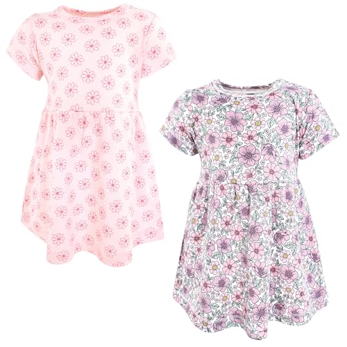 Image of Hudson Baby Girl's Cotton Dresses