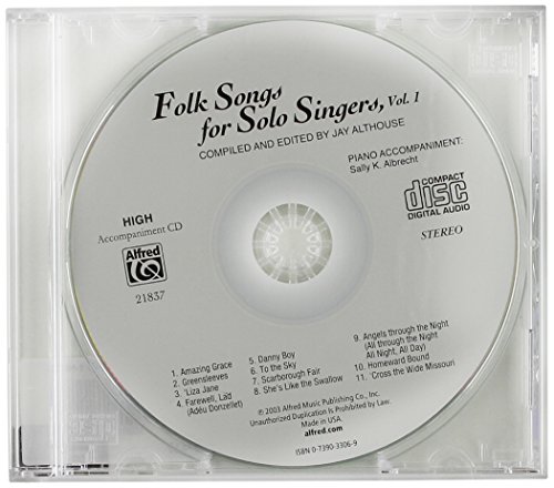 Folk Songs for Solo Singers, Vol. 1