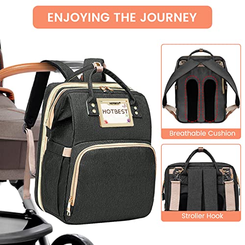 Save 10% on HOTBEST Diaper Backpack with Auto-Fold Changing Station - Image 4