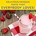Nesquik Strawberry Flavored Syrup, Strawberry Syrup For Milk Or Ice Cream 22 oz