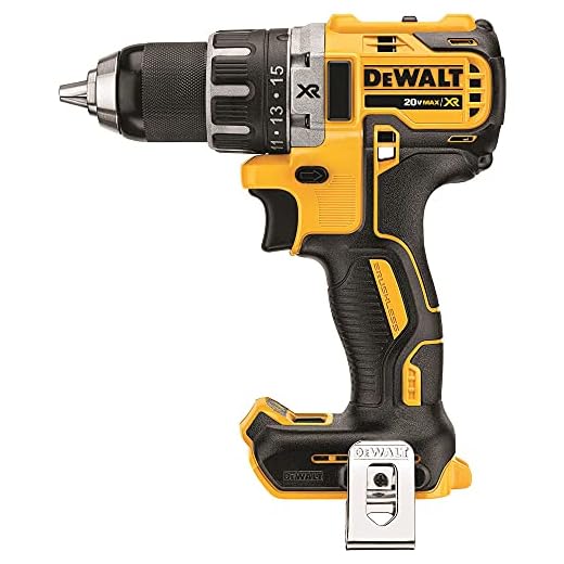 DEWALT 20V MAX XR Brushless Drill/Driver, Compact - Bare Tool (DCD791B)