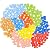 200 g Irregular Shapes Glass Mosaic Mosaic Tiles for Crafts, Colorful Stained Glass Pieces for Mosaic Projects - Yellow