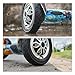 RUTU Heavy Duty 10x2/10x2.125 Tire and Inner Tube - 45° Valve Compatible with Smart Electric Balance Scooter Bike, Bicycle, Tricycle, Stroller Replacement Wheels - For 10-inch Tires with 6-inch Rims
