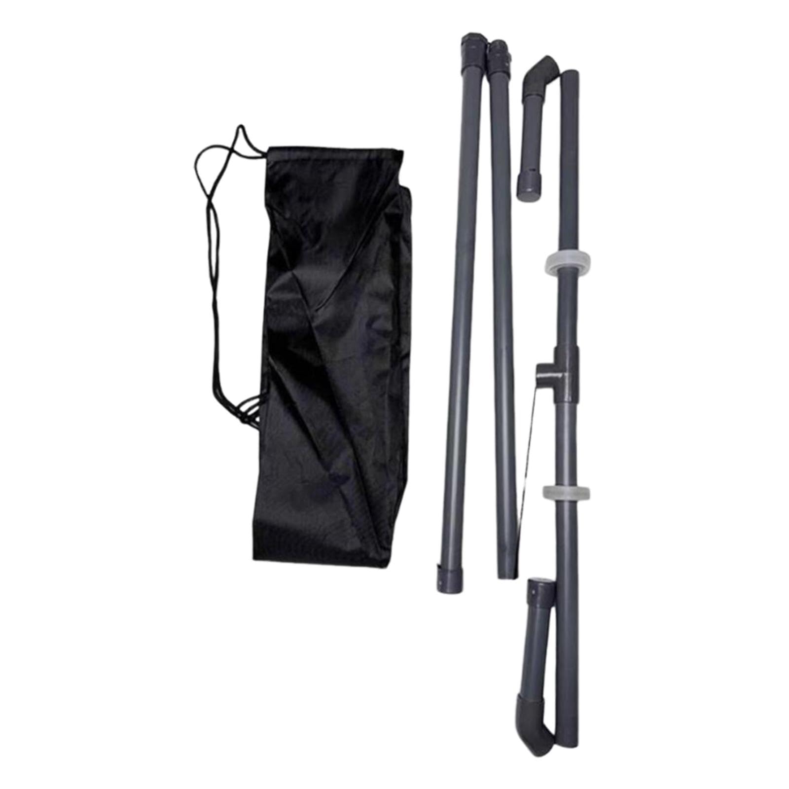 Menolana Badminton Ball Collector Gatherer Tennis Sport Equipment, Removable Sweeper Sweeping Machine for Park Outdoor Backyard Indoor, Gray