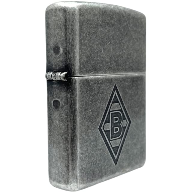 Briquet Zippo Borussia Mönchengladbach – édition Spéciale Chromé Gravé – Neuf Sous Boîte