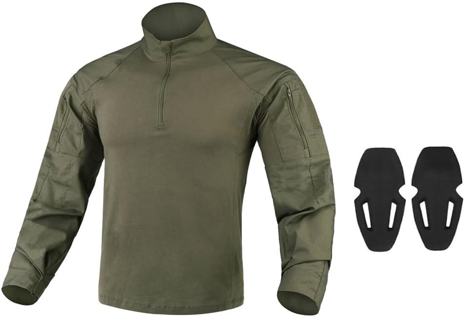 KRYDEX Tactical G4 Combat Shirt Ripstop Rapid Assault Long Sleeve Shirt with Elbow Pads - Image 5