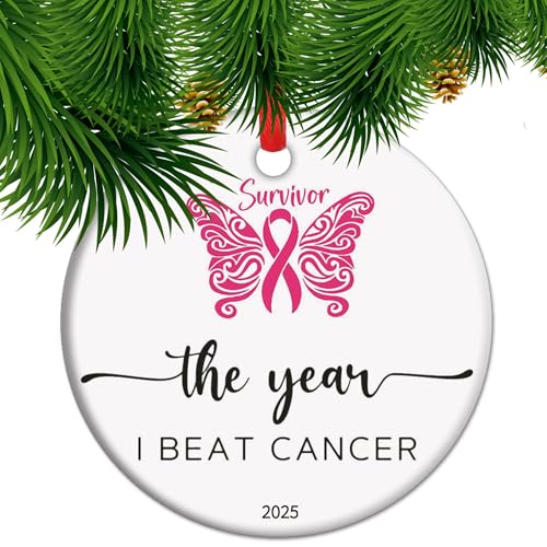 Cancer Survivor 2025, The Year I Beat Cancer, Gift for Cancer Fighters & Survivors, Cancer Keepsake