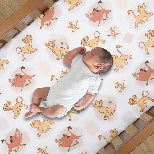 Image of Lambs & Ivy Disney Baby Lion King Safari 3-Pc Infant Nursery Crib Bedding Set