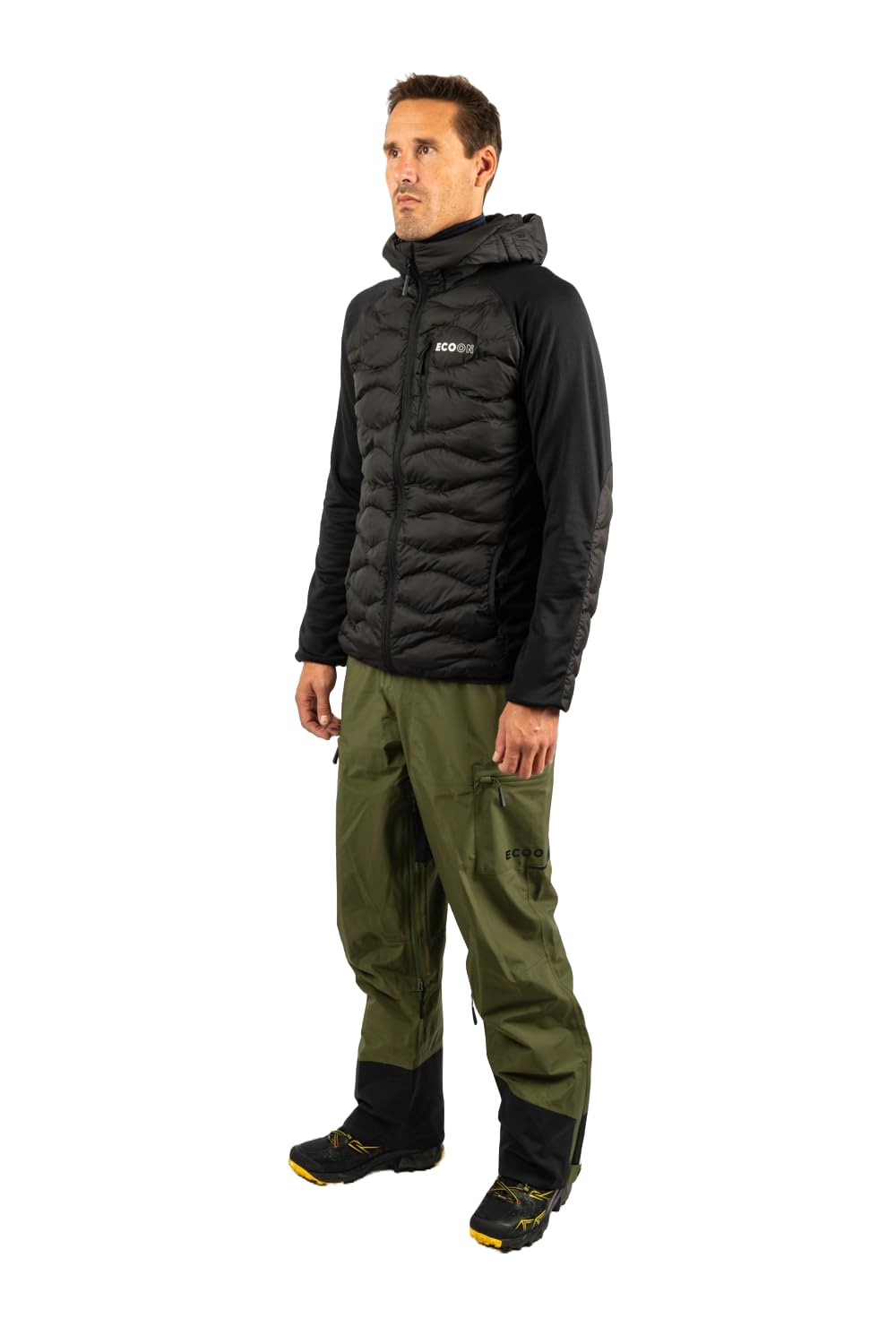 Ecoexplorer Pantalon Nieve Esqui Impermeable Hombre Color Verde